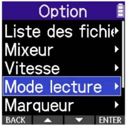ZOOM H2 Essential - Réglage de la répétition ou lecture en boucle (mode lecture) - 1