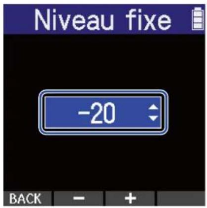 ZOOM H2 Essential - Réglage du niveau de sortie en cas de réglage fixe du volume - 3