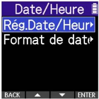 ZOOM H2 Essential - Réglage de la date et de l'heure - 3