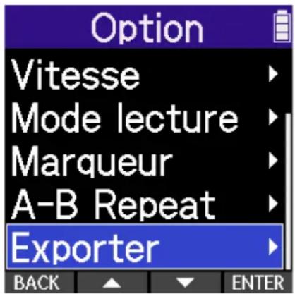 ZOOM H2 Essential - Changement de format de fichier et exportation de fichiers - 1