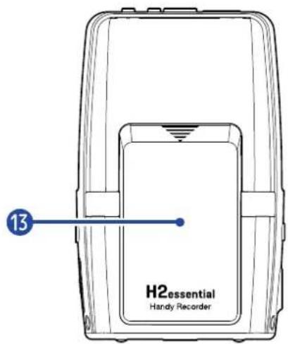 ZOOM H2 Essential - Lecteur de carte microSD - 2