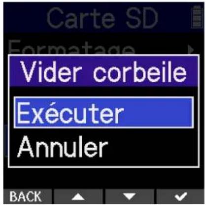 ZOOM H2 Essential - Suppression des fichiers du dossier TRASH - 1