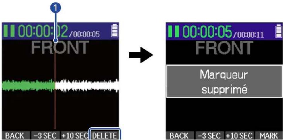 ZOOM H2 Essential - Suppression de marqueurs - 2