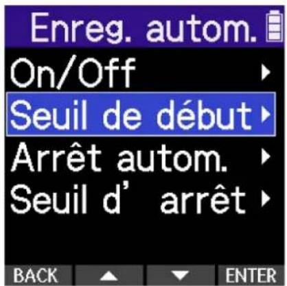 ZOOM H2 Essential - Enregistrement automatique (Enreg. autom.) - 5