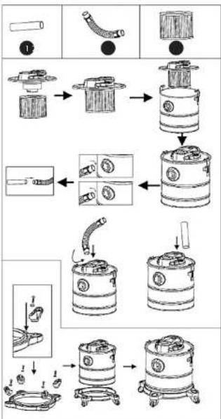 Ulsonix ASHCLEAN 20B_18V - INSTRUCCIONES DE USO - 3