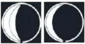 THOMSON CT610 - Fases de la luna - 8