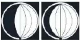 THOMSON CT610 - Fases de la luna - 4