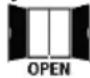 THOMSON CT610 - Window opening and closing prompt - 1