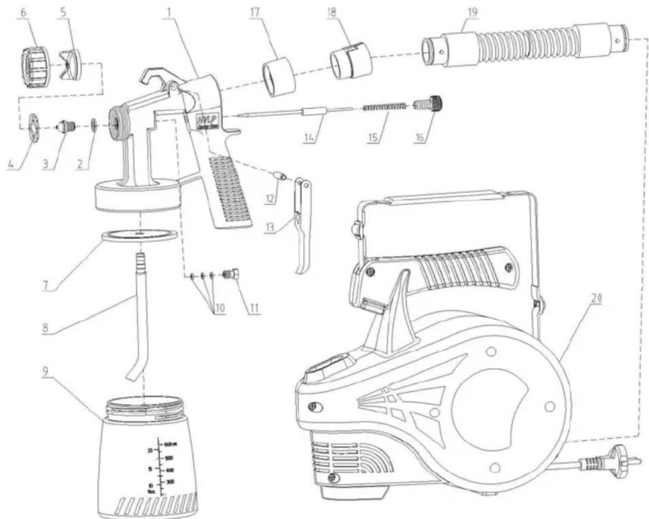 MSW ES-1000 - Popis zařizení - 1