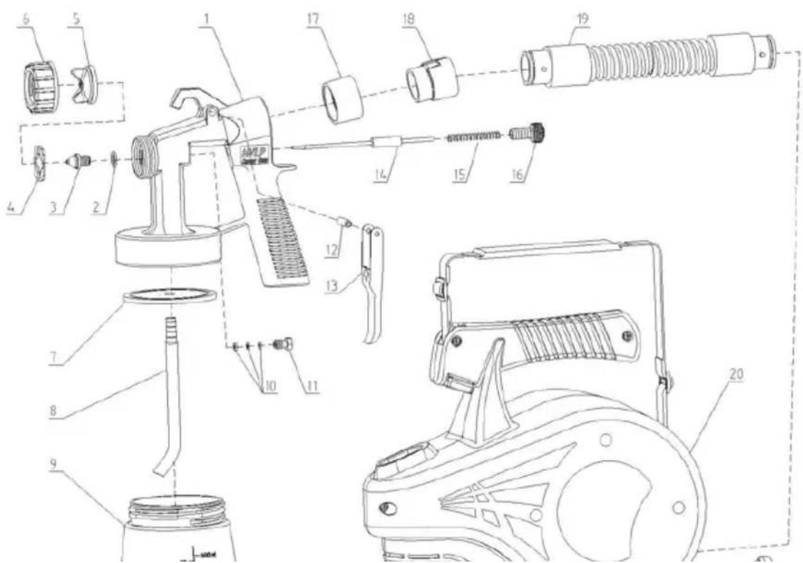 MSW ES-1000 - Description de l'appareil - 1