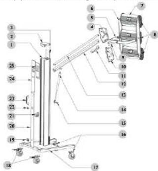 MSW IR-DRYER2000.2 - MONTAJE DEL APARATO - 1