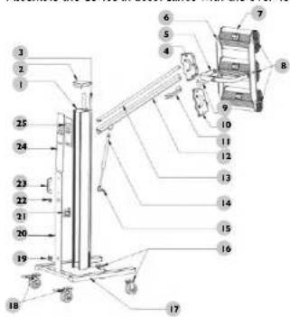 MSW IR-DRYER3000.1 - ASSEMBLING THE DEVICE - 1