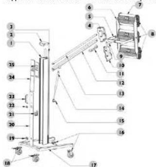 MSW IR-DRYER3000.1 - ASSEMBLAGE DE L'APPAREIL - 1