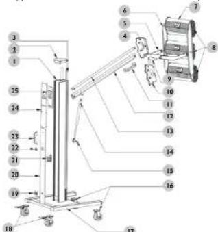 MSW IR-DRYER2000.1 - ASSEMBLAGE DE L'APPAREIL - 1