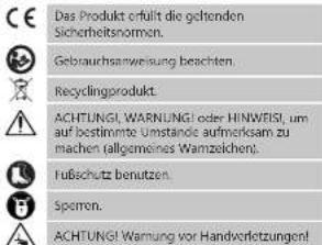 MSW WDH-1500 - VOR INBETRIEBNAHME MUSS DIE ANLEITUNG GENAU DURCHGELESEN UND VERSTANDEN WERDEN. - 1
