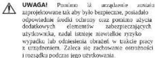 MSW TJ1500 - PRZED PRZYSTĄPIENIEM DO PRACY NALEŻY DOKŁADNIE PRZECZYTAĆ I ZROZUMIEĆ NINIEJSZĄ INSTRUKCJĘ. - 8