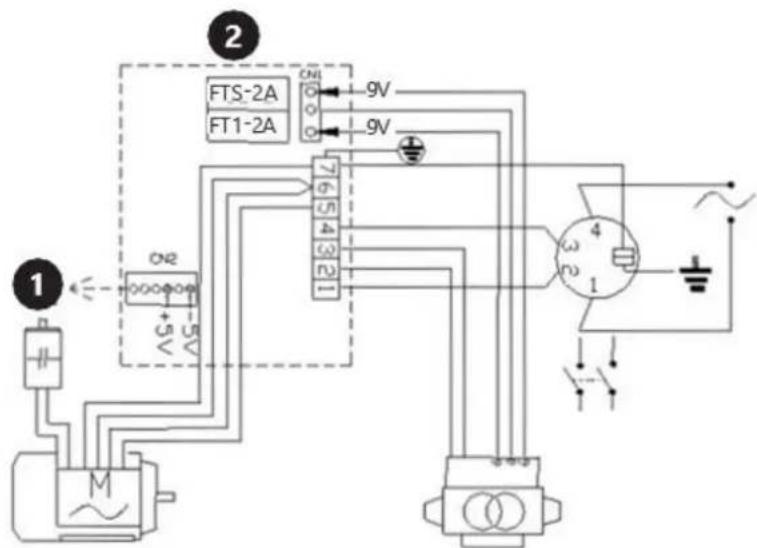MSW WB-270 - Wiring diagram - 1
