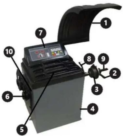MSW WB-270 - Beskrivelse af apparatet - 1
