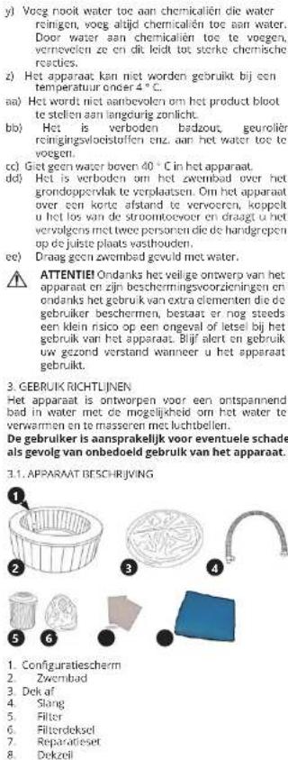 Uniprodo UNI_POOLS_18 - VEILIG APPARAATGEBRUK - 1