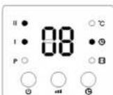 Uniprodo UNI_HEATER_03 - Pantalla/panel de control del aparato: - 7