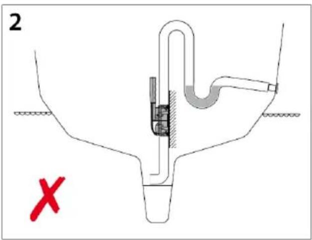 MSW M-MBP-20LPM-2 - ATTENZIONE! La valvola di ritorno (dis. 4 - A) deve essere montata scarico della pompa elettrica di sentina, se la pompa (dis. 4 - B) è gata allo stesso tubo di scarico. - 2