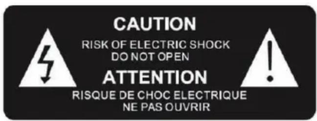 THOMSON CT600 - Safety warning and notice - 2