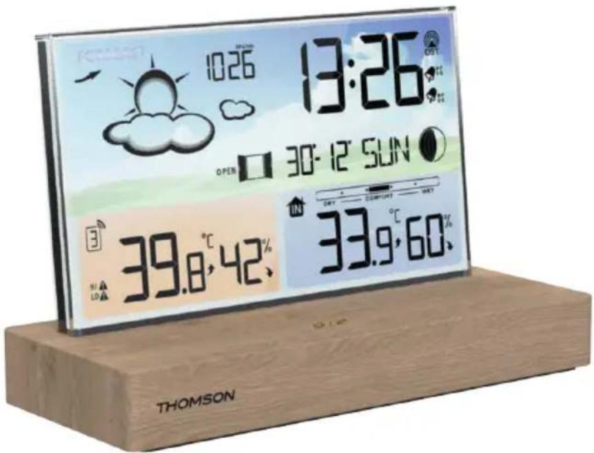 THOMSON CT600 - Wecker &amp; Wetterstation - 1