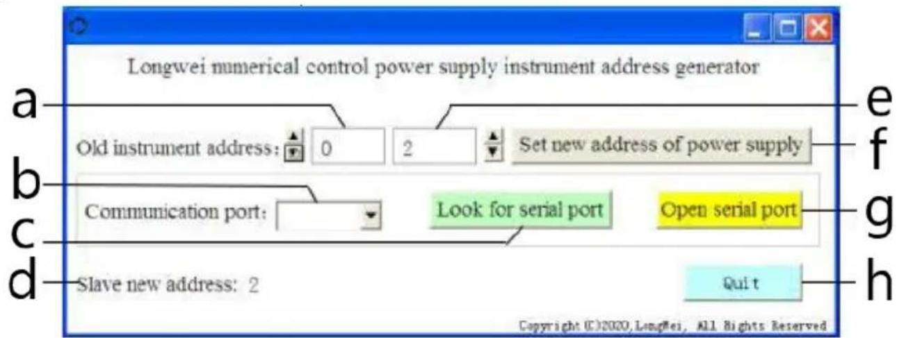 Stamos S-LS-96 - Instrument address: - 1