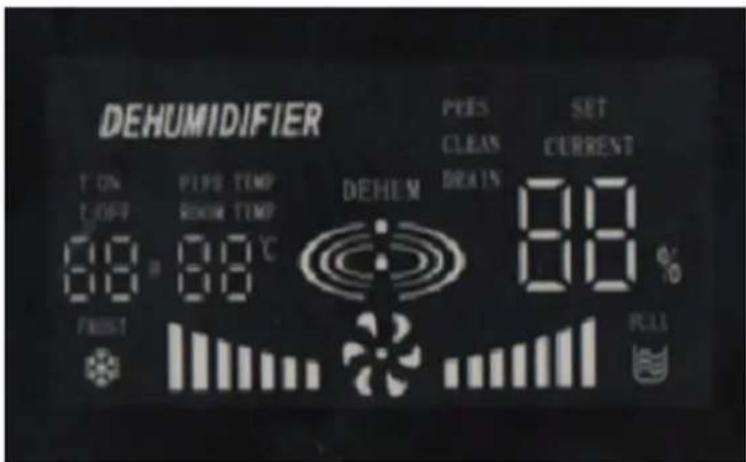 MSW DEH1080C - Skjerm - 1