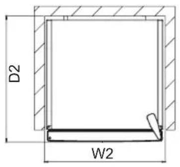 ELECTROLUX RCB636C6MU - Dimensions - 2