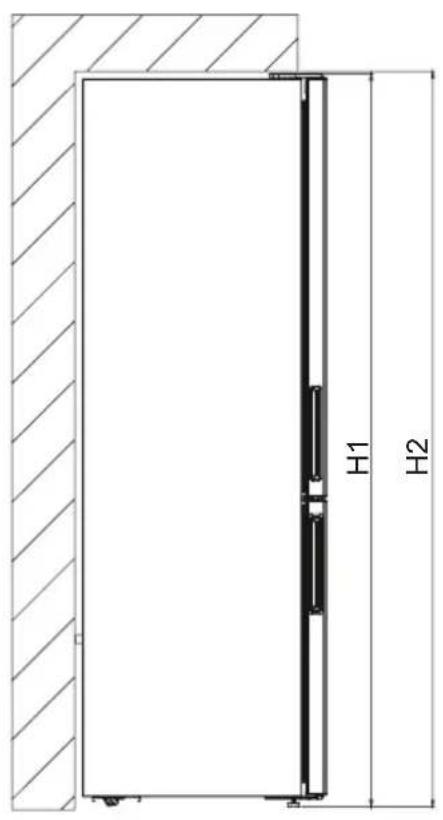 ELECTROLUX RCB636C6MU - Dimensions - 1