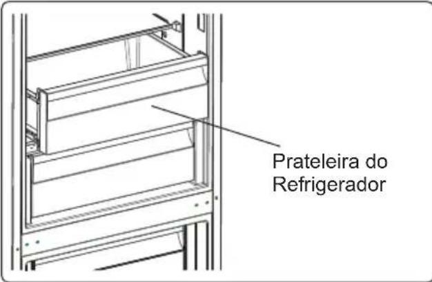 ELECTROLUX RCB636C6MU - Removção da prateleira de refrigeração - 1