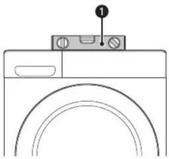LG F4WR9009S2W - Stel de instelbare voeten bij naar wens als de vloer ongelijk is. - 5
