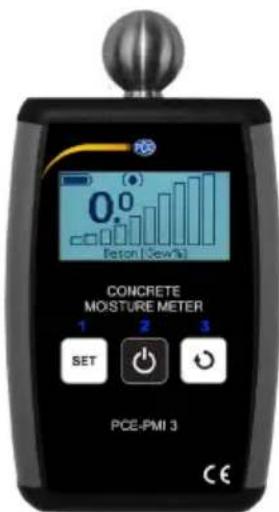 PCE Instruments PMI 3 - Menu - 1