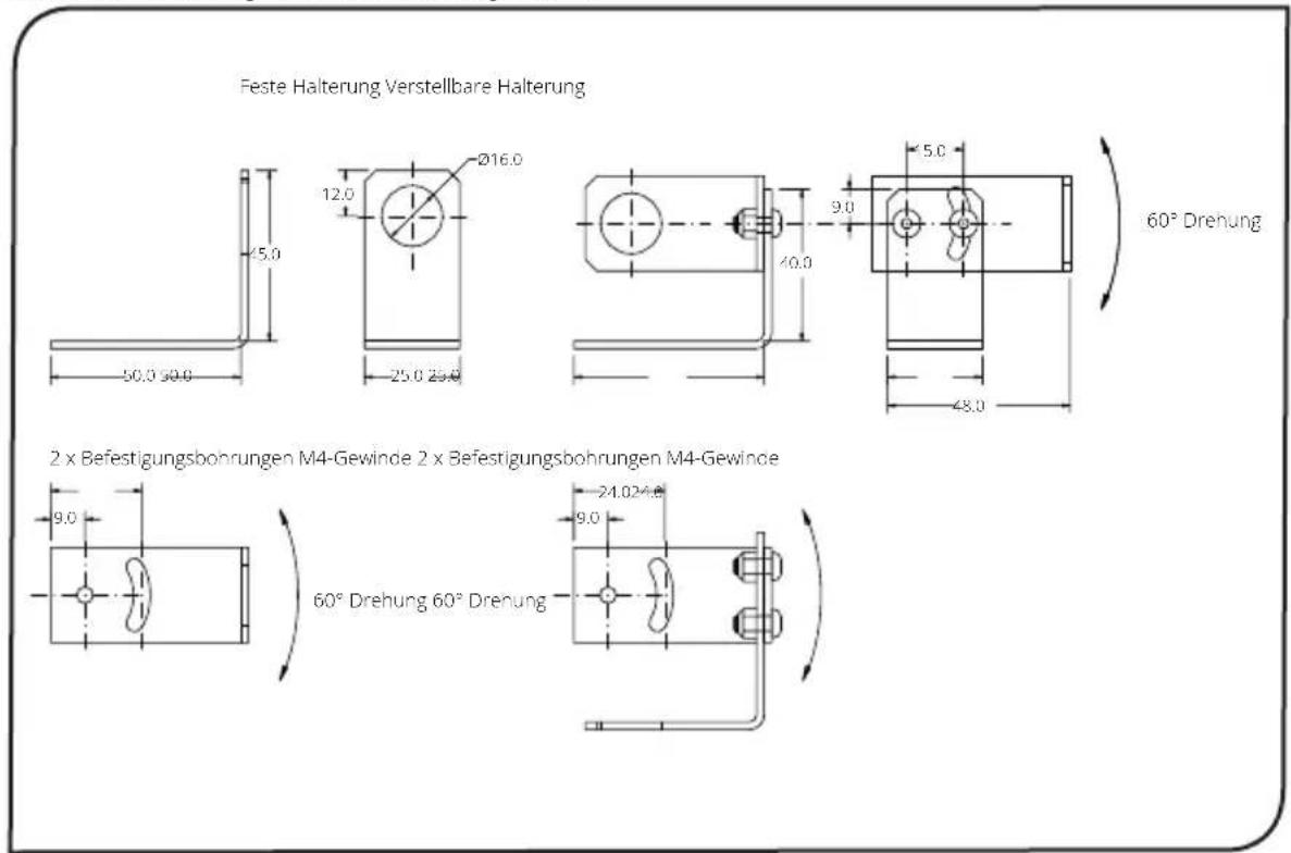 PCE Instruments IR 50 - MECHANISCHE INSTALLATION - 1