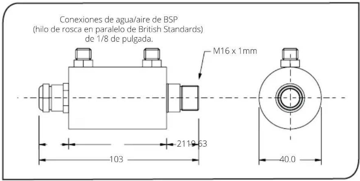 PCE Instruments IR 50 - CAJA DE ENFRIAMIENTO POR AIRE/AGUA - 1