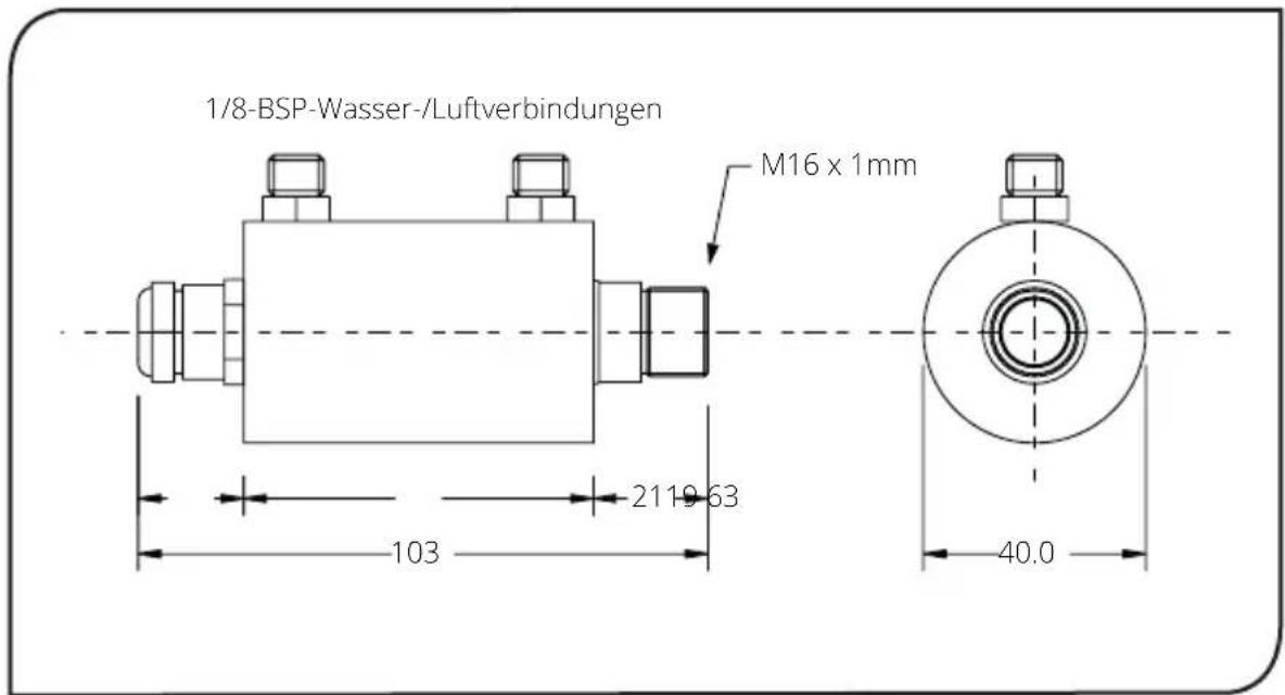 PCE Instruments IR 50 - LUFT-/WASSERGEKÜHLTE GEHÄUSE - 1