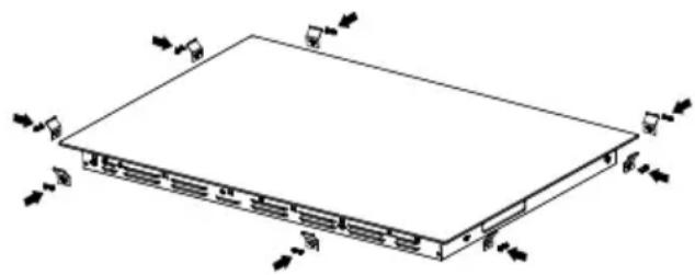 LG CBIZ3035B - Réglage de la position des supports - 1