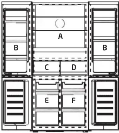 Koenic KDD 181 D NF IN CH - Storage of food and beverages - 1