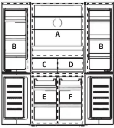 Koenic KDD 181 D NF IN CH - Przechowywanie żywności i napojów - 1