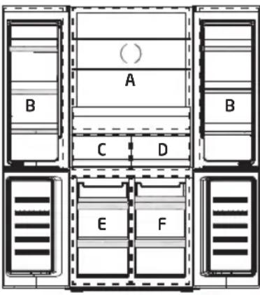 Koenic KDD 181 D NF IN CH - Ételek és italok tárolása - 1