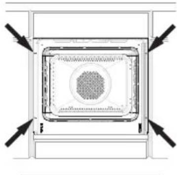 Koenic KBC 2511 A1 - Installation du four : - 1