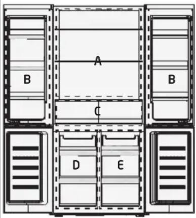 Koenic KDD 191 D NF IN - Conservazione di alimenti e bevande - 1