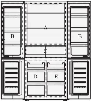 Koenic KDD 191 D NF IN - Ételek és italok tárolása - 1