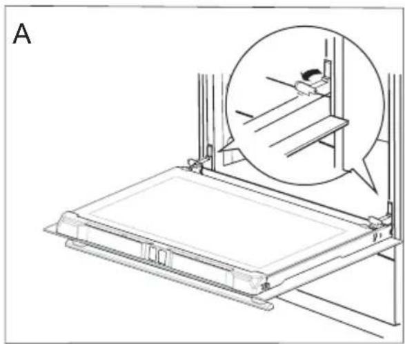 Koenic KBO 511-1 M A1 - Backofentür aushängen - 1