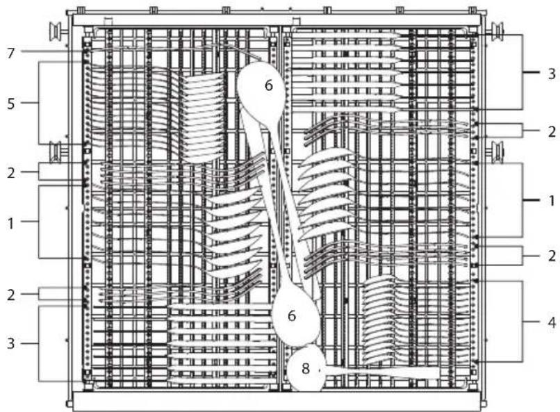 Koenic KDW 6031 B BI - Aanpassen van de bovenste korf - 3