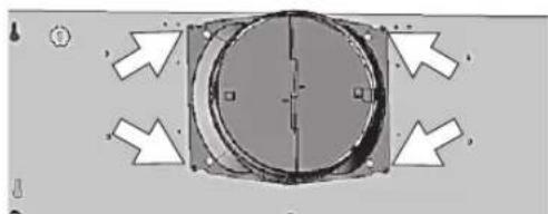 SIGNATURE SKSCH3001S - Conversion du conduit vertical en conduit horizontal - 6