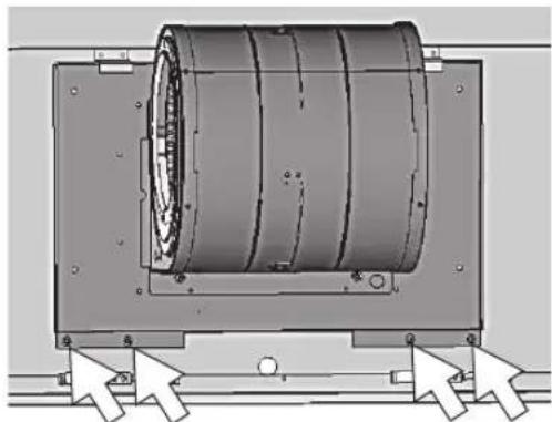 SIGNATURE SKSCH3001S - Conversion du conduit vertical en conduit horizontal - 5