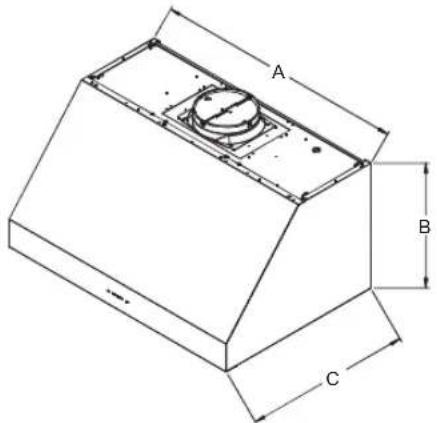 SIGNATURE SKSCH3601S - Overall Dimensions - 1