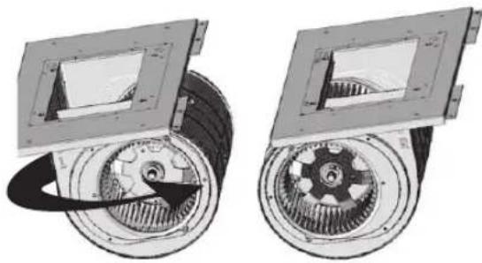 SIGNATURE SKSCH3601S - Conversión de conductor vertical a horizontal - 4
